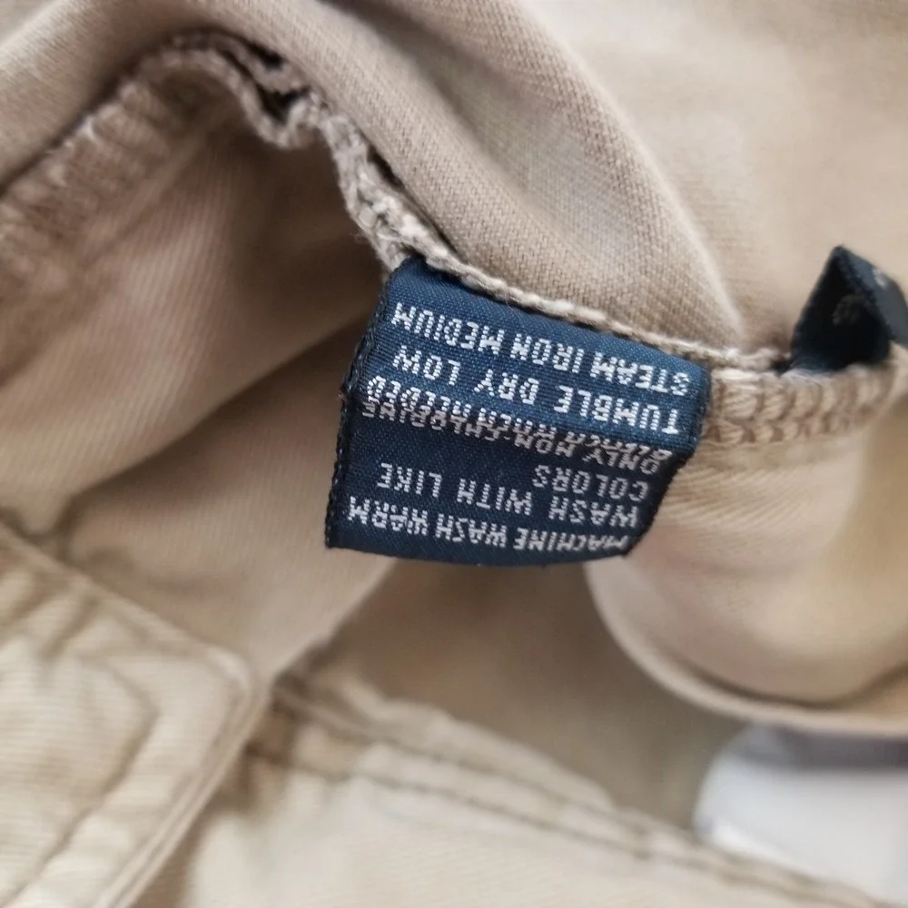 Vintage Polo Ralph Lauren Cargo Shorts Mens 35 Y2K Chino Utility Skater Workwear